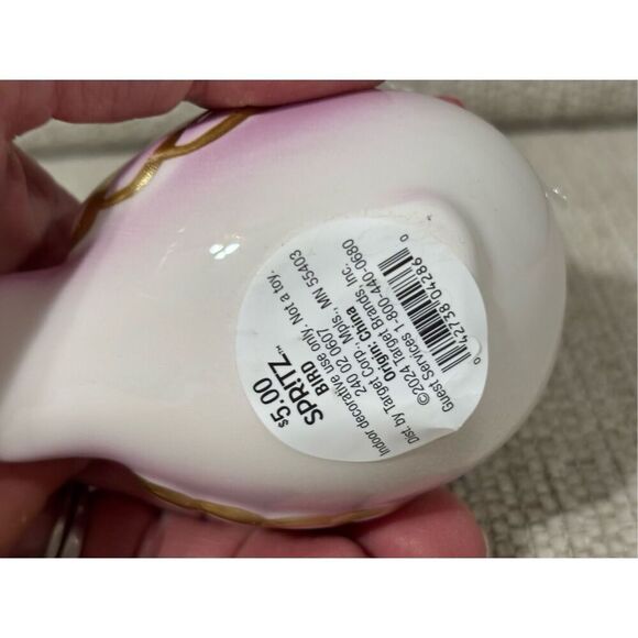 Target Spritz Lavender Purple Ceramic Lovebird Valentine Day - Picture 6 of 7